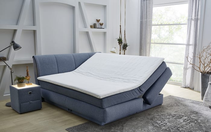 Boxspringbett Carla Mix, blau, 180 x 200 cm, Härtegrad medium und fest-02