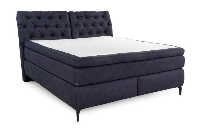 Boxspringbett Chelsea Mix, dunkelblau, 180 x 200 cm-01
