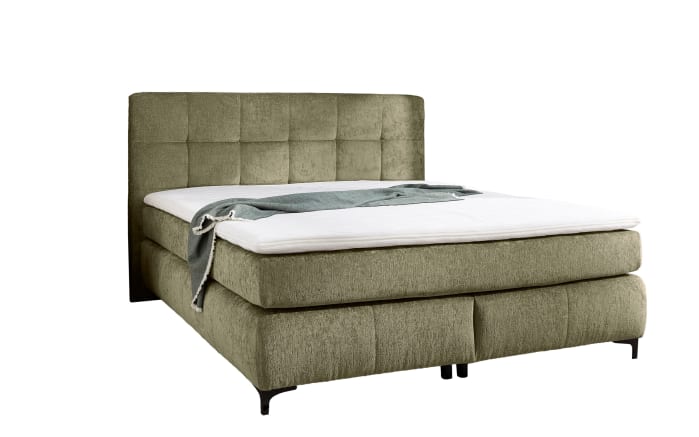 Boxspringbett Beatrice Mix, hellgrün, 180 x 200 cm-01