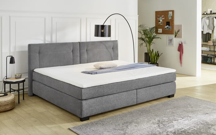 Boxspringbett Family, dunkelgrau, 240 x 200 cm-03