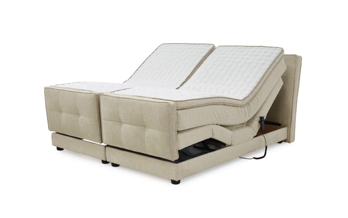 Boxspringbett Paloma 180, beige/braun, 180 x 200 cm, inkl. motorischer Verstellung-06