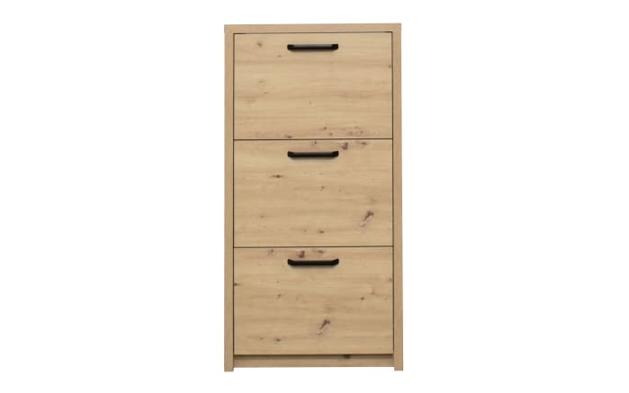 Schuhkipper Klapp, Asteiche-Nachbildung, 64 x 129 cm-02