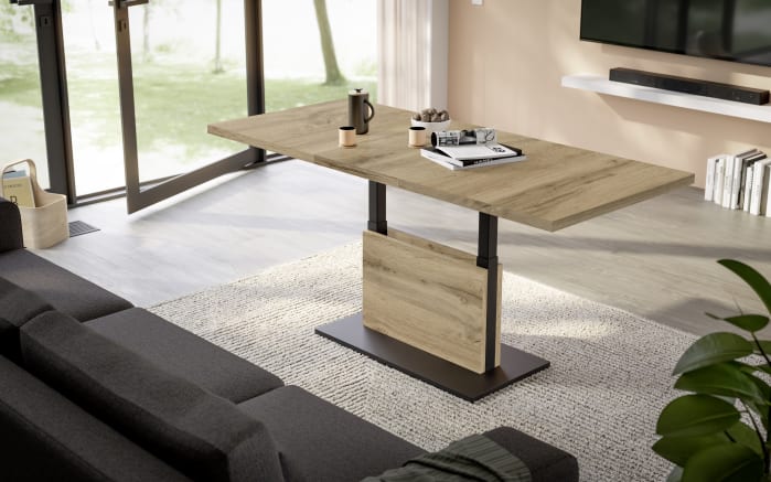 Couchtisch Lift, Wotan Eiche Nachbildung, inkl. Synchronauszug-02