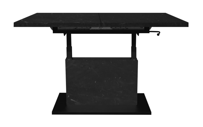 Couchtisch Lift 1, Keramik schwarz Nachbildung, inkl. Höhenverstellung-02