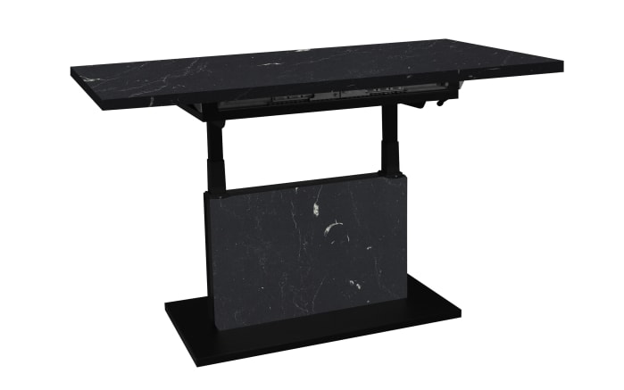 Couchtisch Lift 1, Keramik schwarz Nachbildung, inkl. Höhenverstellung-03