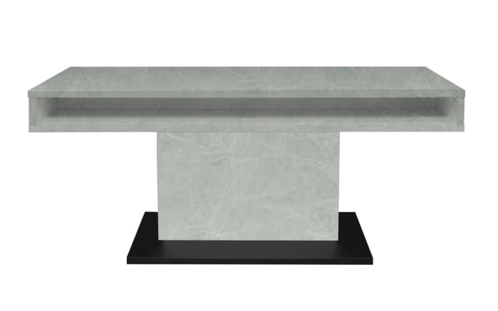 Couchtisch Lift, Keramik weiß Nachbildung, inkl. Höhenverstellung-02