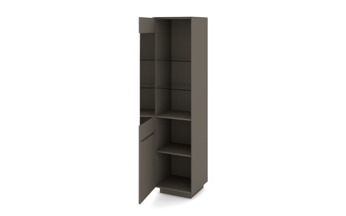 Standvitrine Reno, anthrazit/graphit-04