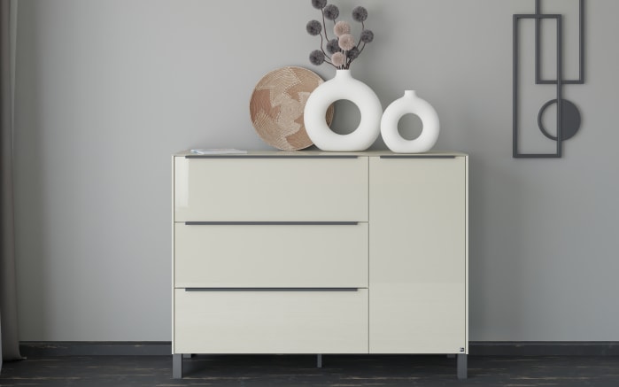 Kommode Reno, kaschmir/graphit-11