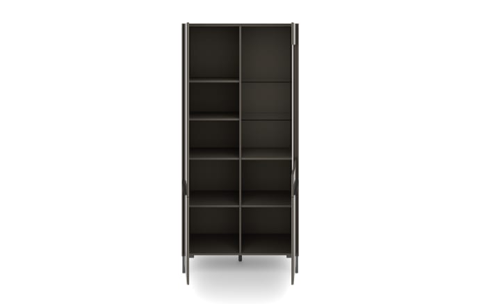 Vitrinenschrank Reno, anthrazit/graphit-05