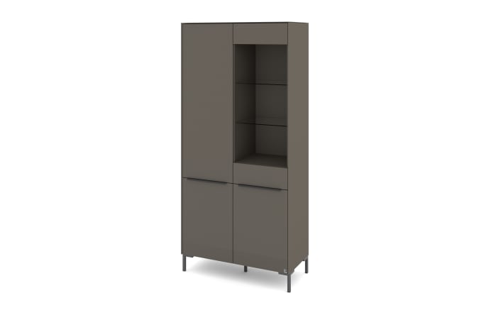Vitrinenschrank Reno, anthrazit/graphit-01