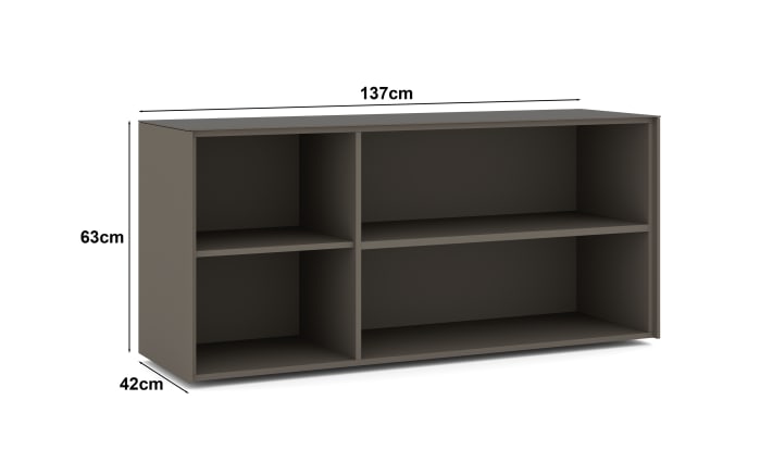 Lowboard Reno, anthrazit/kaschmir-06
