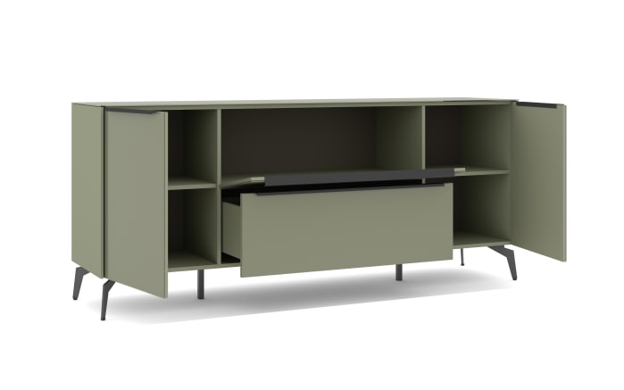 Lowboard Reno, olivgrün/Graphit-07