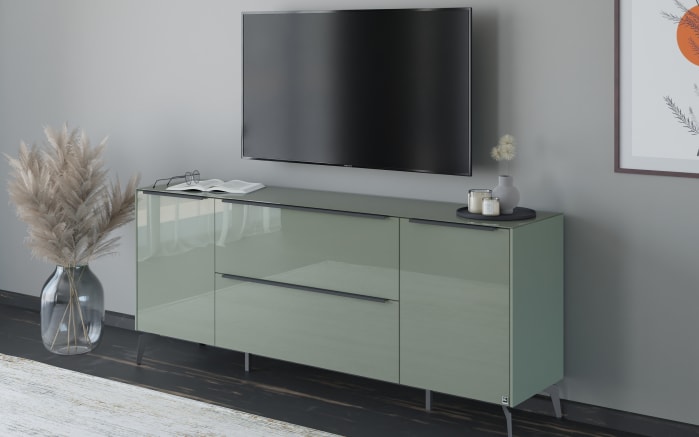 Lowboard Reno, olivgrün/Graphit-09