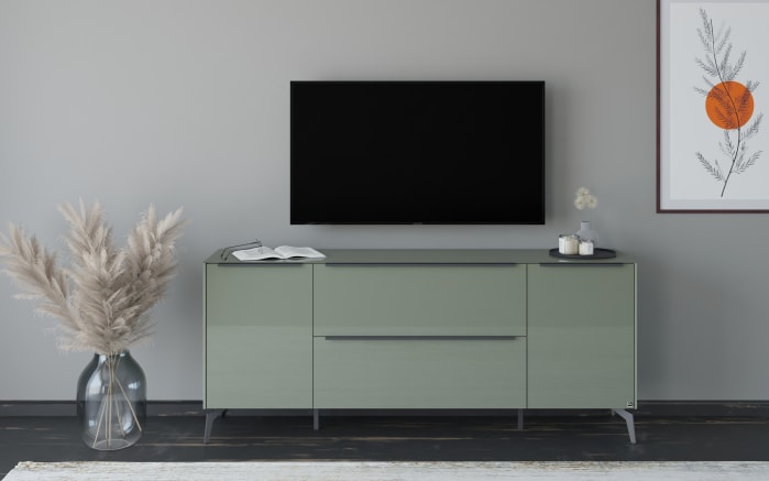 Lowboard Reno, olivgrün/Graphit-10