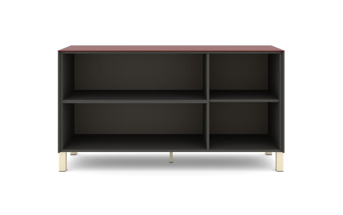 Lowboard Reno, bordeauxrot/kaschmir-04