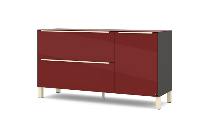 Lowboard Reno, bordeauxrot/kaschmir-01