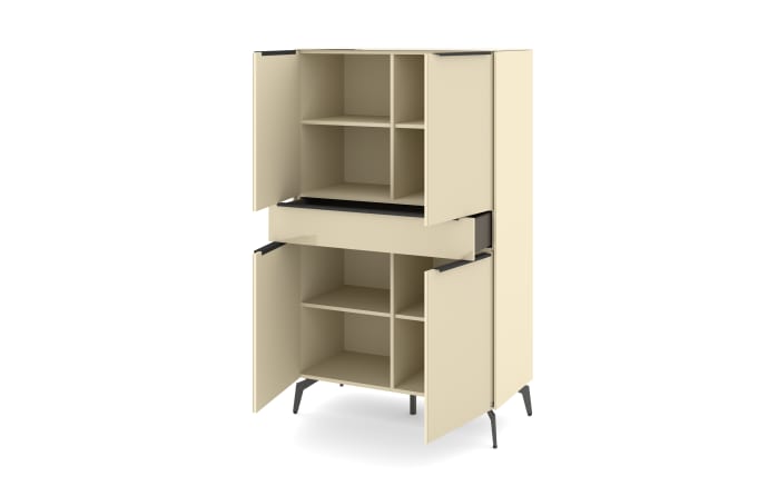 Highboard Reno, kaschmir/graphit-07