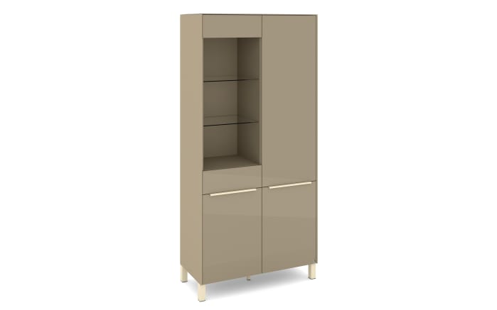 Vitrinenschrank Reno, taupe/kaschmir-03