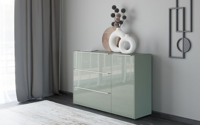 Kommode Reno, olivgrün/kaschmir-10