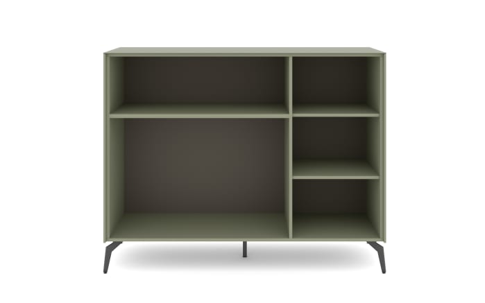 Kommode Reno, olivgrün/graphit-05