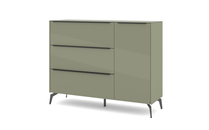 Kommode Reno, olivgrün/graphit-01