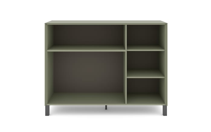 Kommode Reno, olivgrün/graphit-05