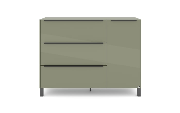 Kommode Reno, olivgrün/graphit-02