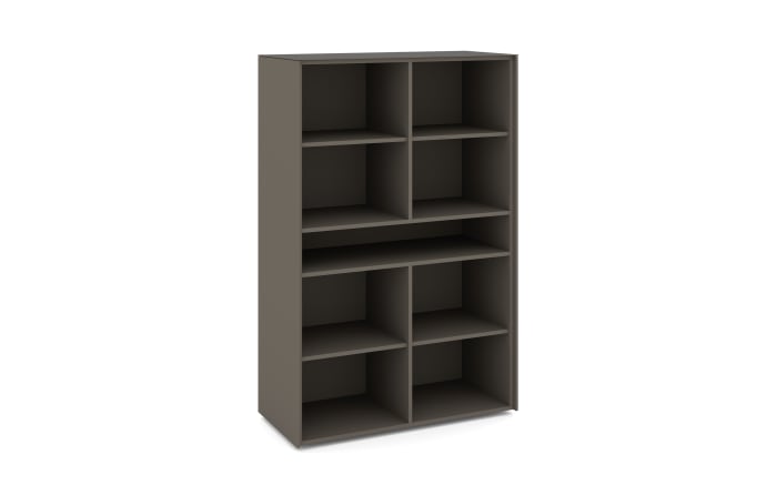 Highboard Reno, anthrazit/Edelstahl-Nachbildung-04