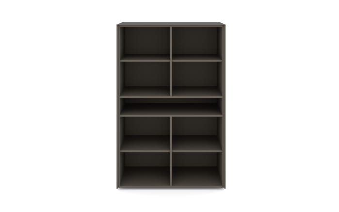 Highboard Reno, anthrazit/Edelstahl-Nachbildung-05