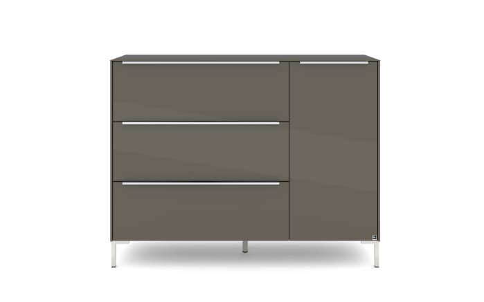 Kommode Reno, anthrazit/Edelstahl-Nachbildung-02