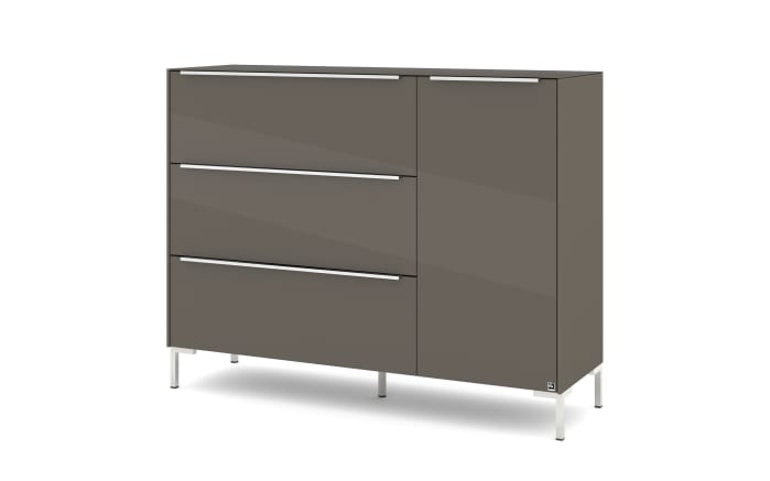Kommode Reno, anthrazit/Edelstahl-Nachbildung-01