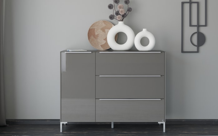 Kommode Reno, anthrazit/Edelstahl-Nachbildung-09