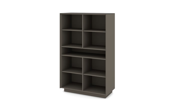 Highboard Reno, anthrazit/Edelstahl-Nachbildung-04