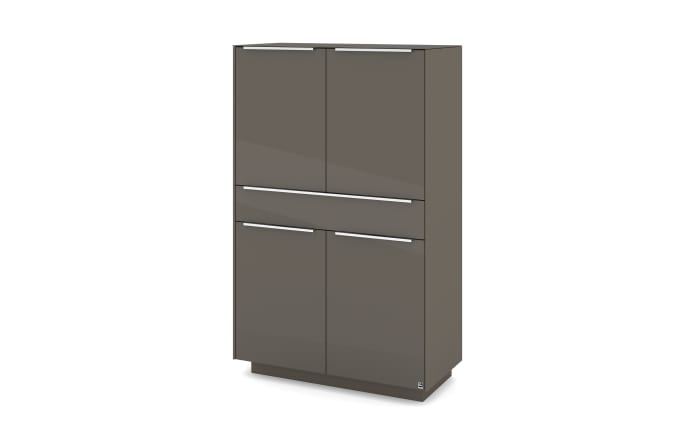 Highboard Reno, anthrazit/Edelstahl-Nachbildung-01