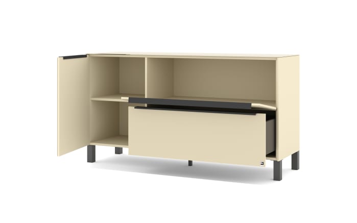 Lowboard Reno, kaschmir/graphit-07