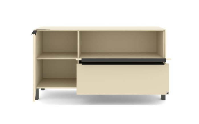 Lowboard Reno, kaschmir/graphit-08