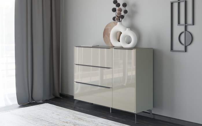 Kommode Reno, taupe/graphit-10