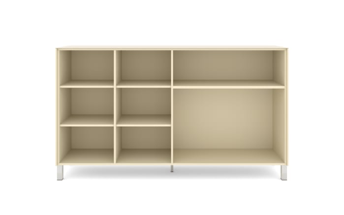 Kommode Reno, kaschmir/Edelstahl-05