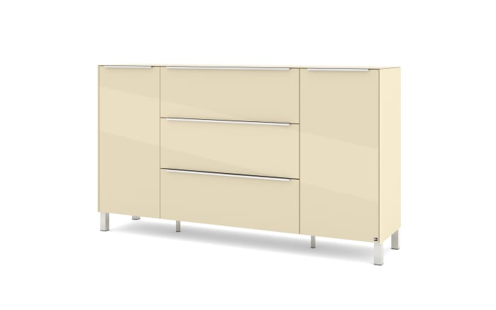 Kommode Reno, kaschmir/Edelstahl-01