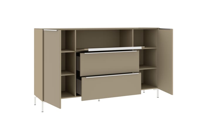Kommode Reno, taupe/Edelstahl-08