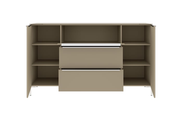 Kommode Reno, taupe/Edelstahl-09