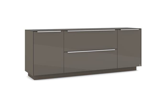 Lowboard Reno, anthrazit/Edelstahl-03