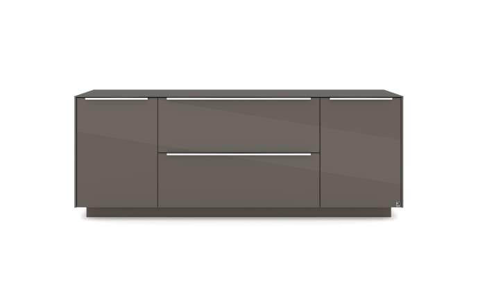 Lowboard Reno, anthrazit/Edelstahl-02