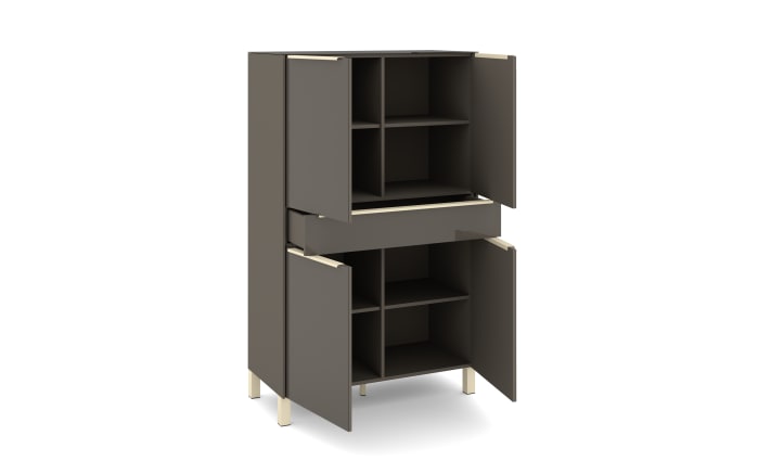 Highboard Reno, anthrazit/kaschmir-08