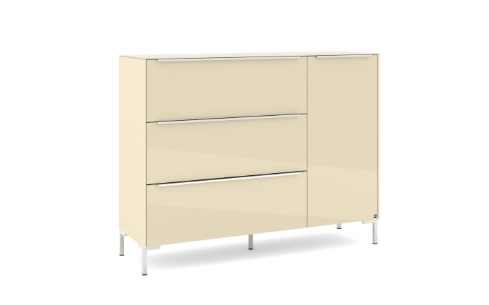 Kommode Reno, kaschmir/Edelstahl-Nachbildung-03