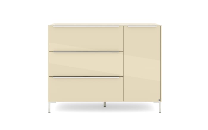 Kommode Reno, kaschmir/Edelstahl-Nachbildung-02