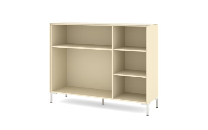 Kommode Reno, kaschmir/Edelstahl-Nachbildung-05