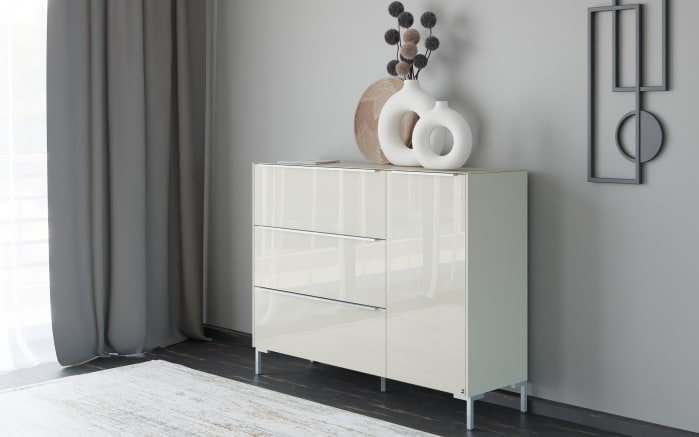 Kommode Reno, kaschmir/Edelstahl-Nachbildung-09