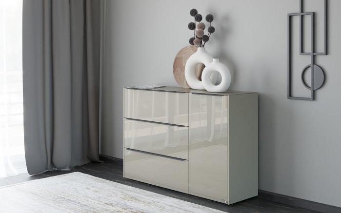 Kommode Reno, taupe/graphit-10