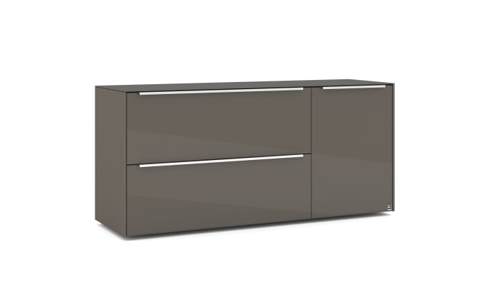 Lowboard Reno, anthrazit/Edelstahl-Nachbildung-03